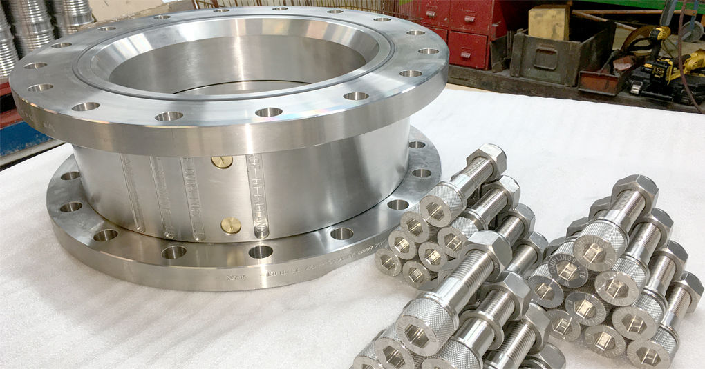 large diameter swivel pipe joint Couplings fittings Aluminium steel SpoolPiece flange connection spinning rotating stainless viton seal rotary